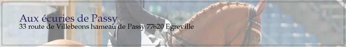 Aux écuries de Passy